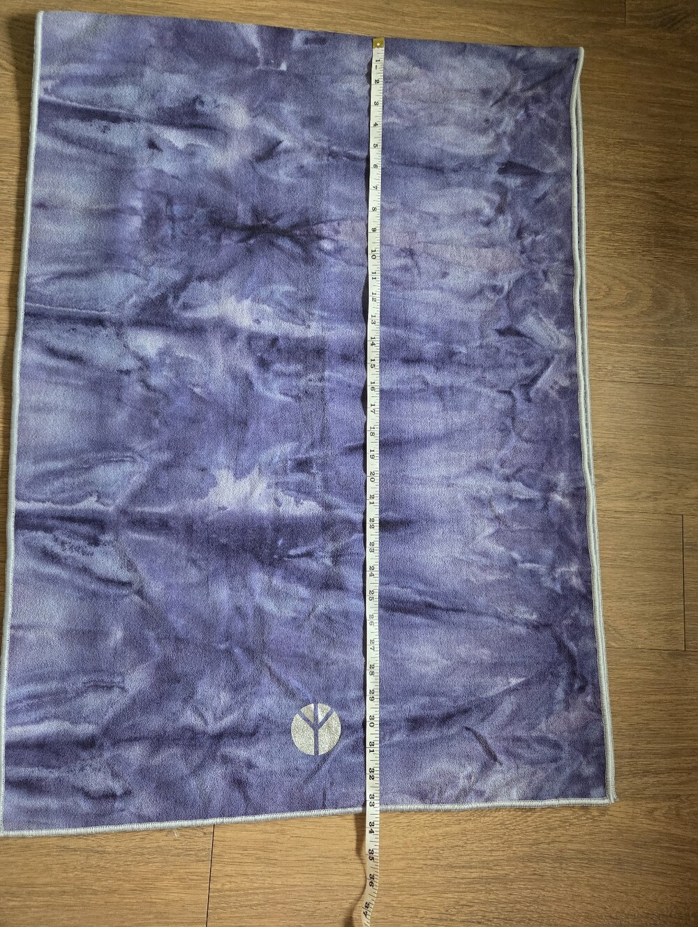 Yogitoes Yoga Mat Towel - Absorbent, Non-Slip, Quick Drying Microfiber Towel - Picture 3 of 4